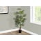 Monarch Specialties Artificial Plant, 47" Tall, Areca Palm Tree, Indoor, Faux, Fake, Floor, Greenery, Potted, Real Touch I 9538 - alternate 4